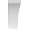 Ekena Millwork 6-in. W x 16-in. D x 16-in. H Thorton Architectural Grade PVC Knee Brace BRCP06X16X16THR - alternate 2